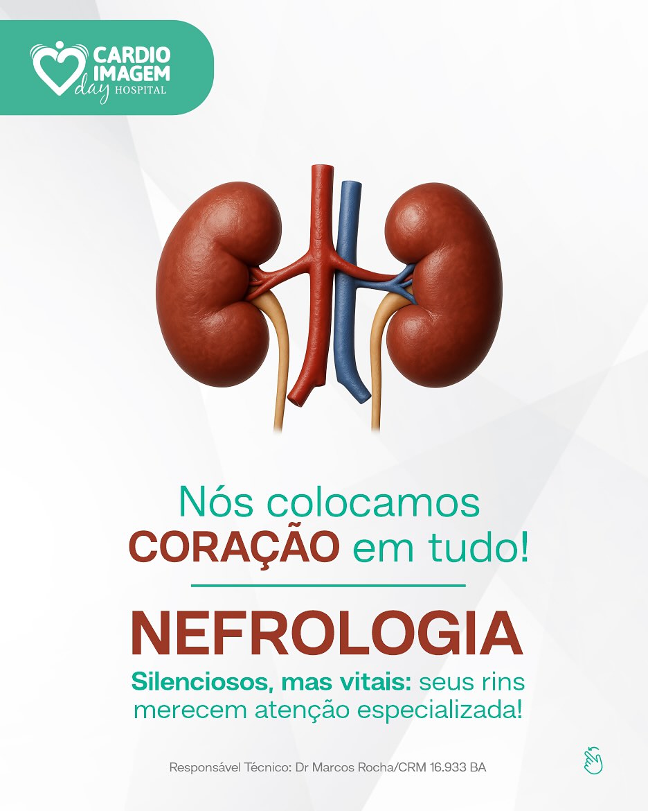 Agende uma avaliação com a nossa Central de Marcações e coloque sua saúde renal em boas mãos!