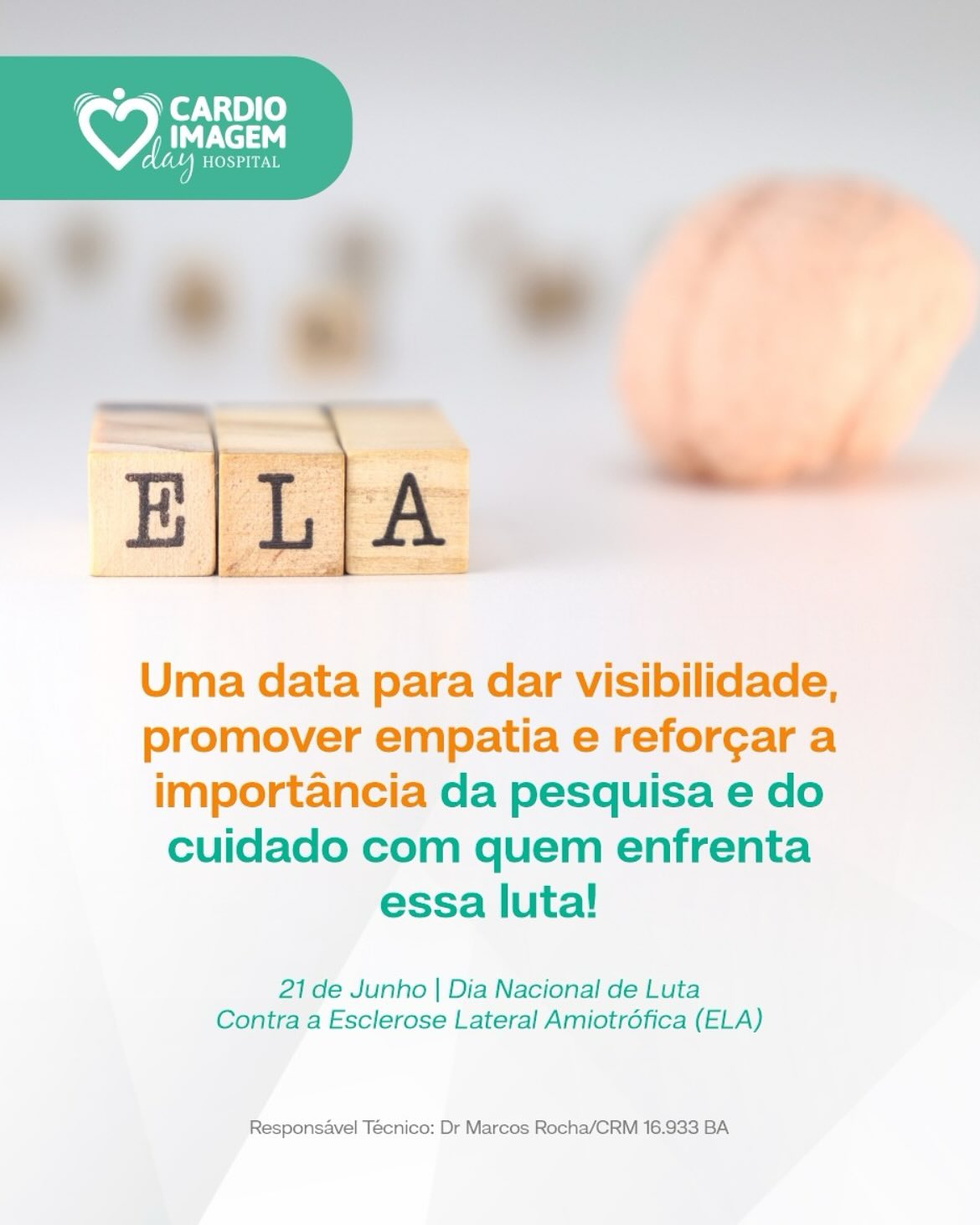 Dia Nacional de Luta Contra a Esclerose Lateral Amiotrófica (ELA)