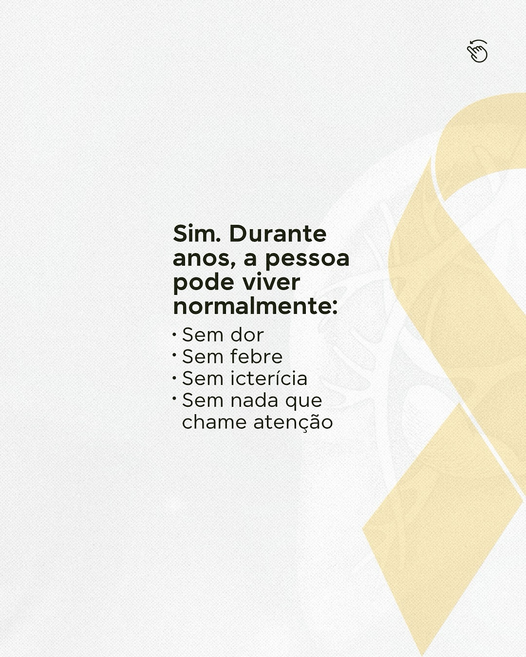 Um simples exame pode mudar tudo.  Aproveite o Julho Amarelo para cuidar de você.