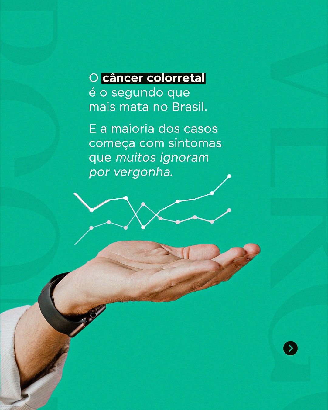 O medo ou a vergonha não podem falar mais alto que a sua saúde.