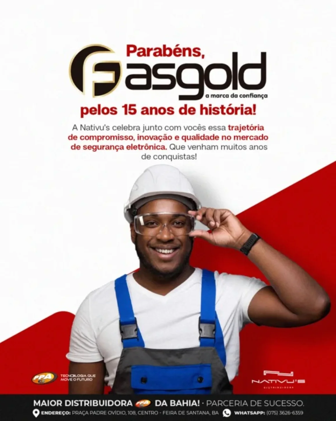 São 15 anos oferecendo soluções que fazem a diferença