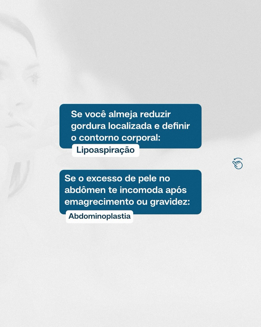 Qual desses procedimentos, na maioria dos casos, é indicado pra você?