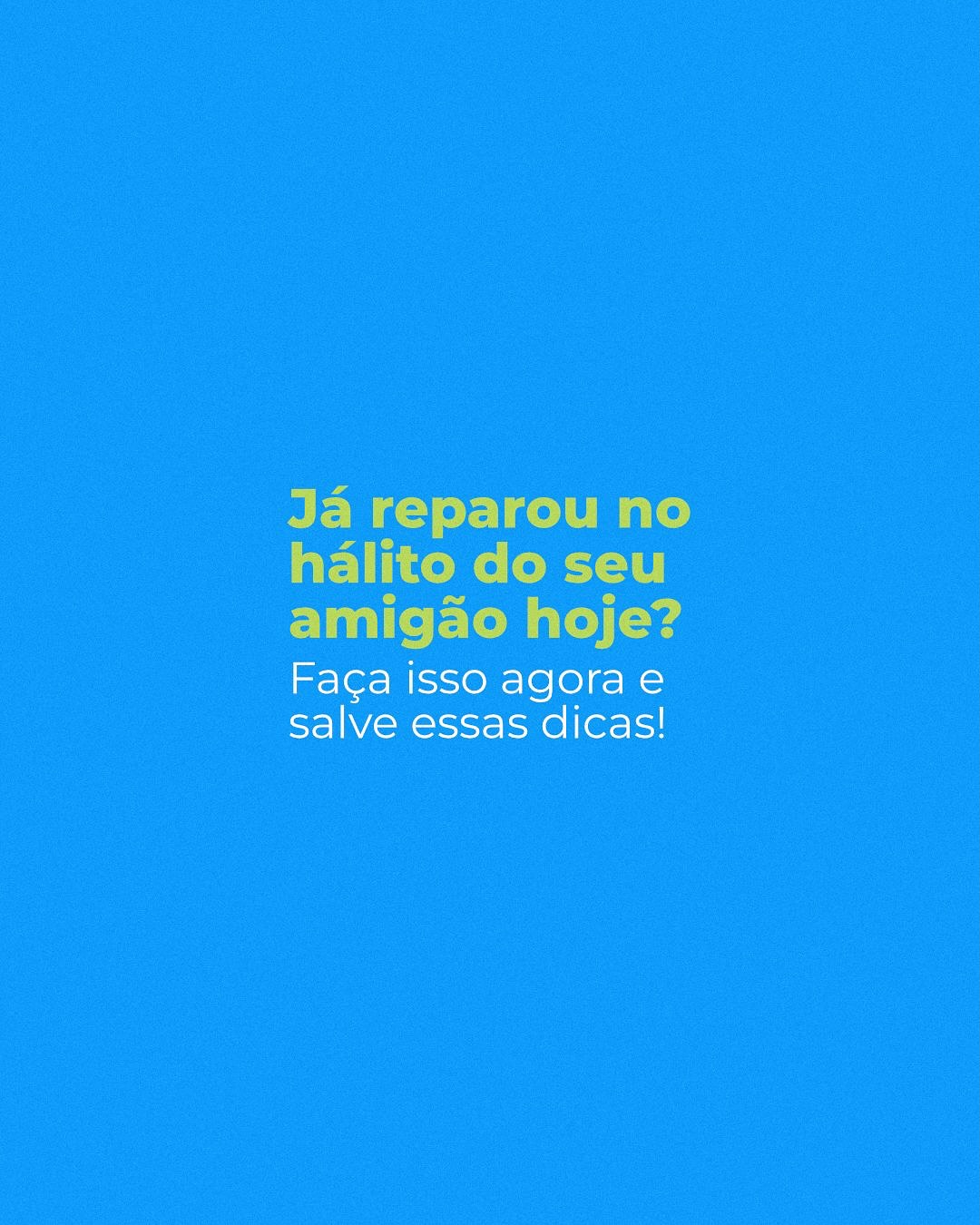 Hálito desagradável
