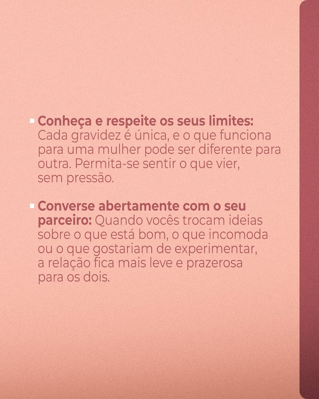 A sexualidade na gravidez!
