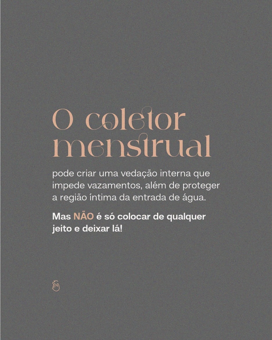 Coletor menstrual e piscina: dá certo mesmo?