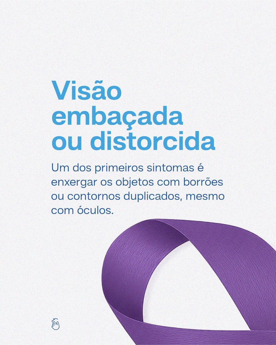 Junho Violeta. Conscientizção sobre o Ceratocone