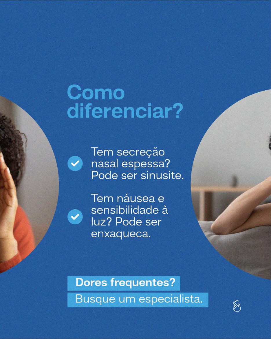 Enxaqueca ou sinusite? Como identificar para tratar melhor?