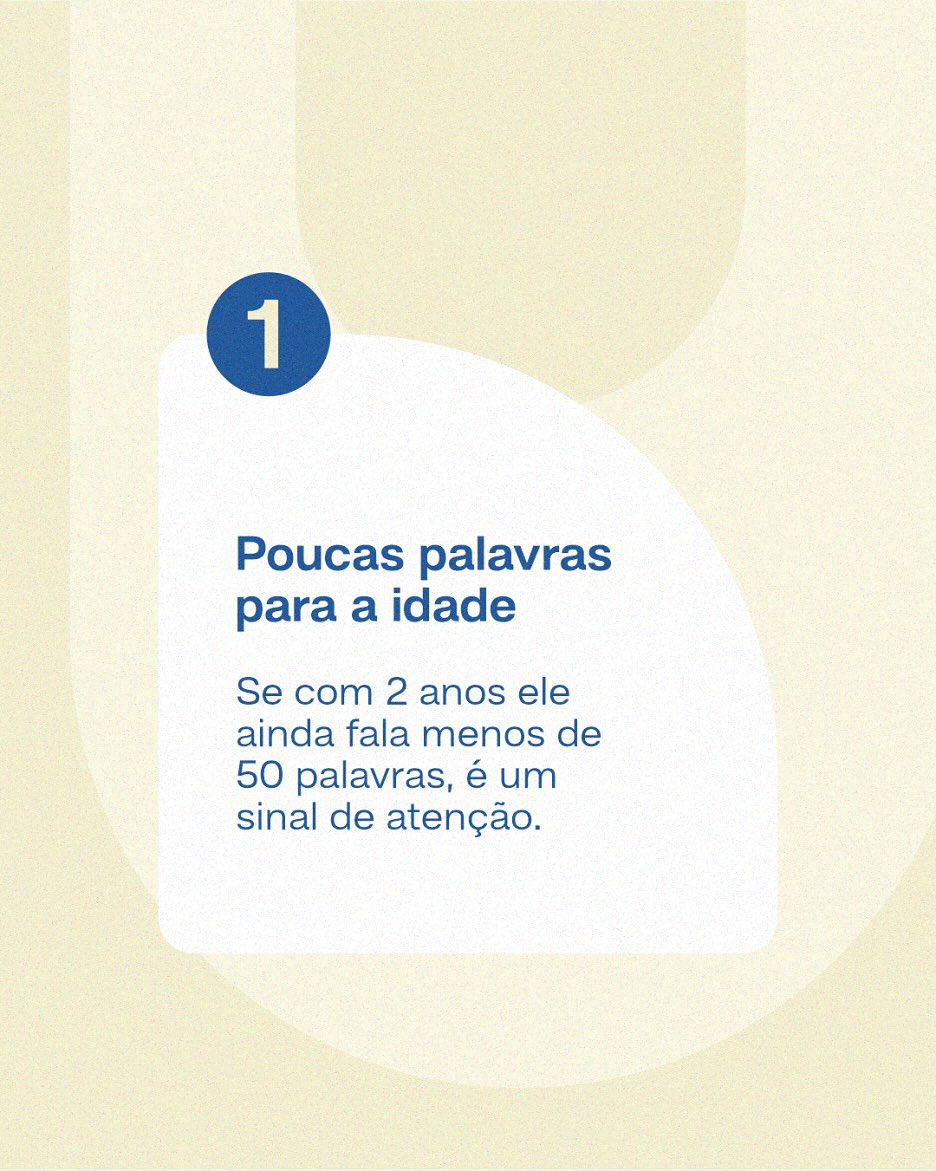 Seu filho está demorando a falar?