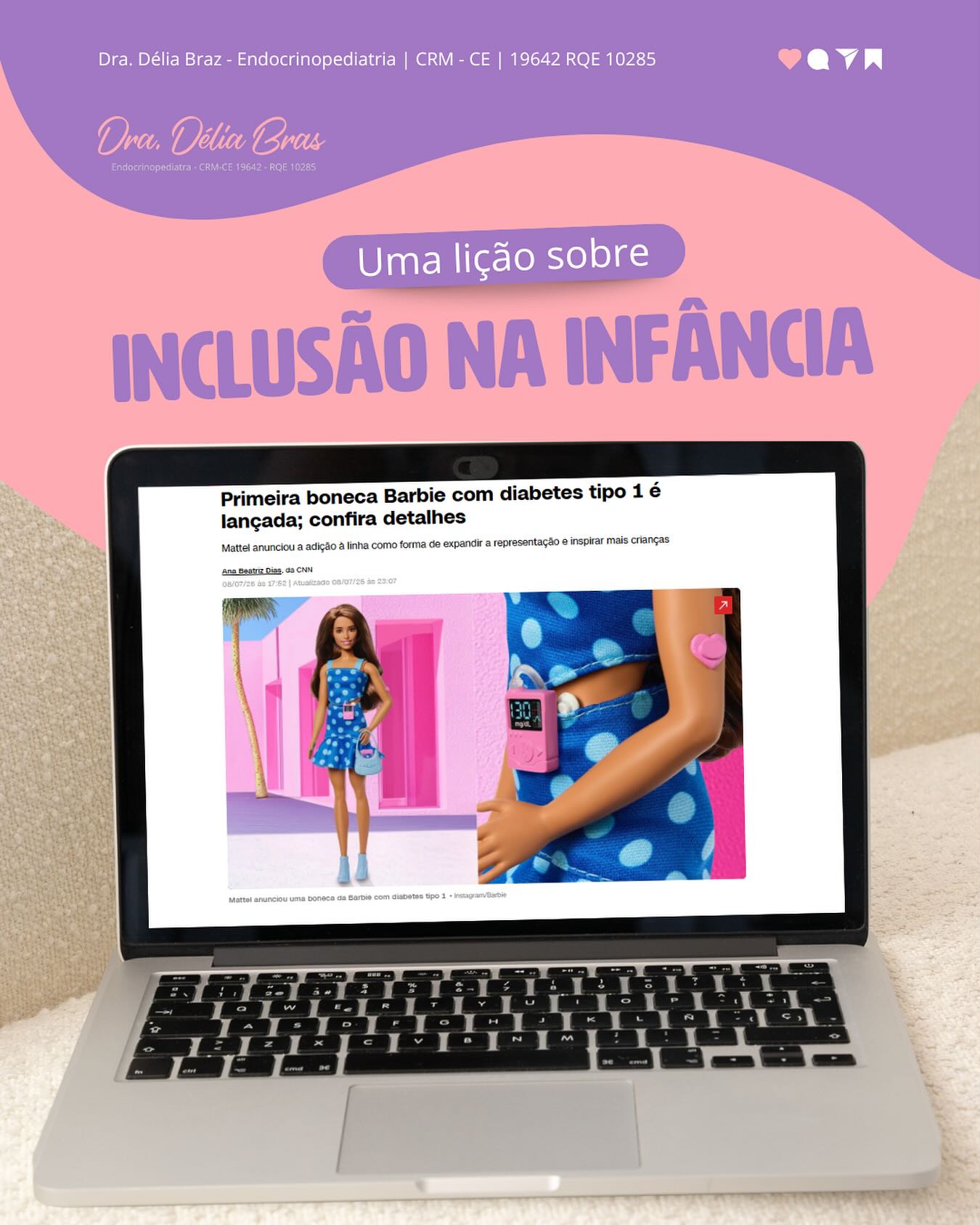 A infância merece representatividade. E a medicina também.