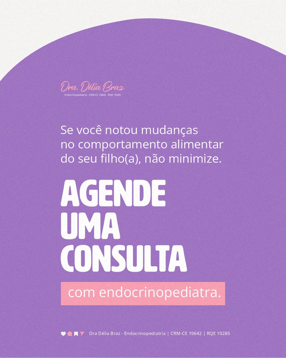Não hesite em buscar apoio! A saúde do seu filho(a) é o mais importante.