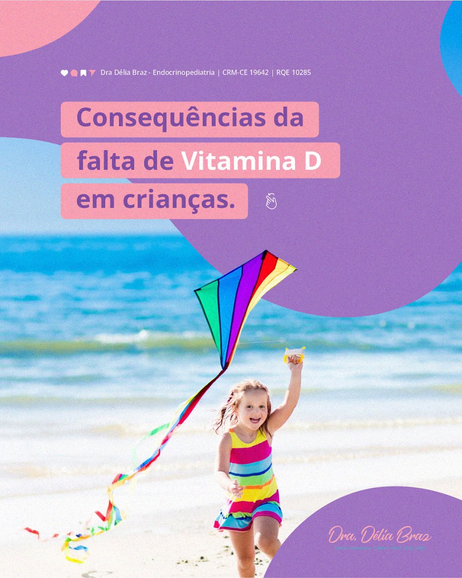 Você sabia que a Vitamina D é essencial para o crescimento e desenvolvimento das crianças?
