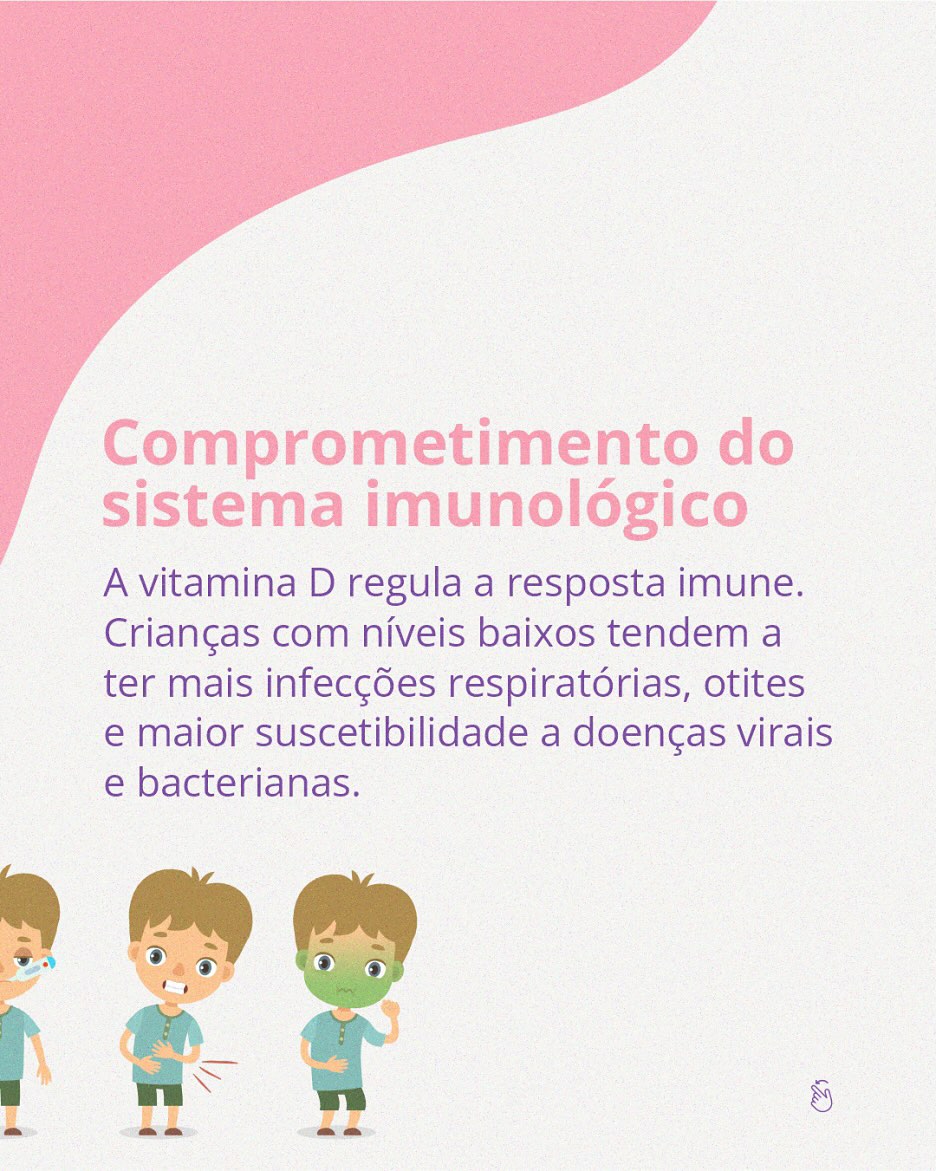 Você sabia que a Vitamina D é essencial para o crescimento e desenvolvimento das crianças?