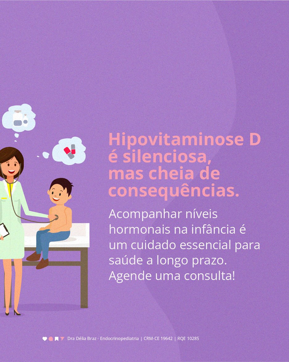 Você sabia que a Vitamina D é essencial para o crescimento e desenvolvimento das crianças?