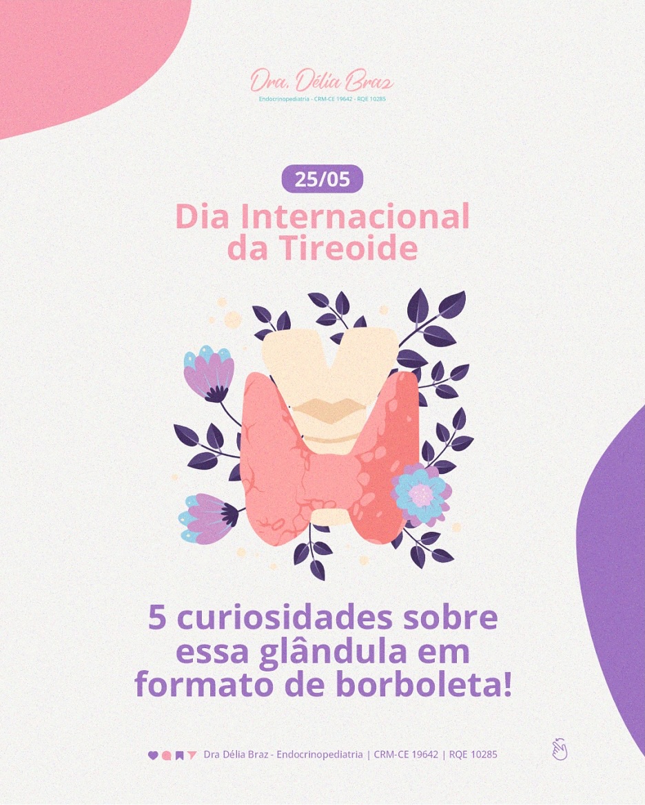 Amanhã é o Dia Internacional da Tireoide!