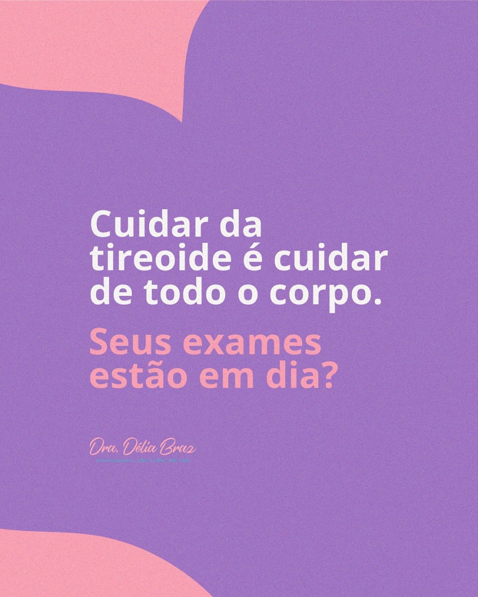 Amanhã é o Dia Internacional da Tireoide!