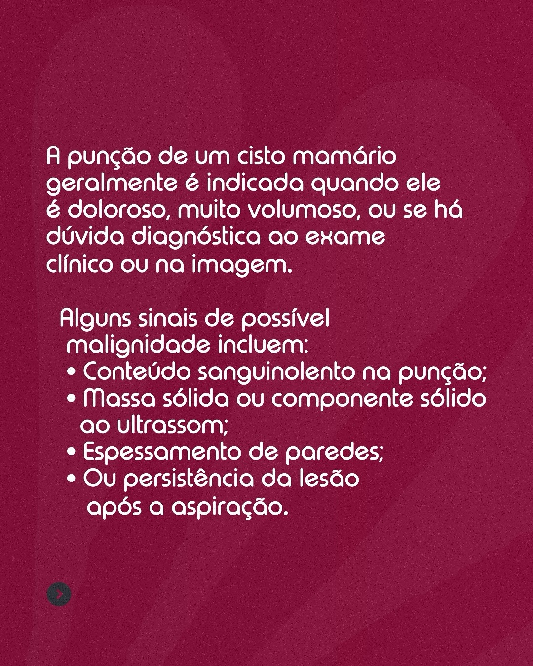 Quem são as mulheres atingidas pelos cistos mamários?