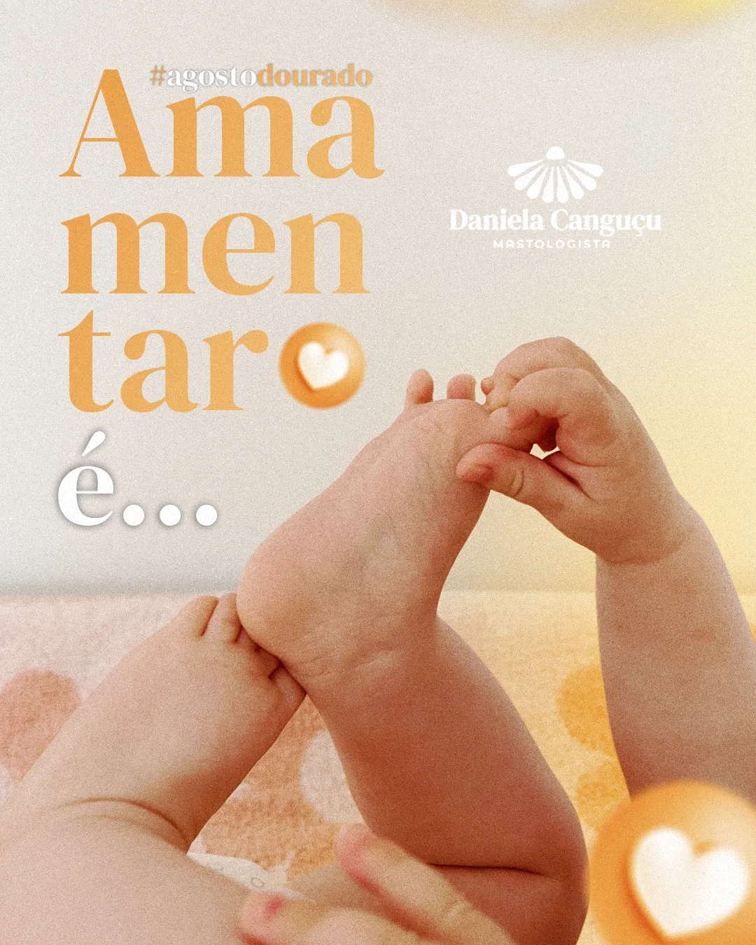 #agostodourado Amamentar é...
