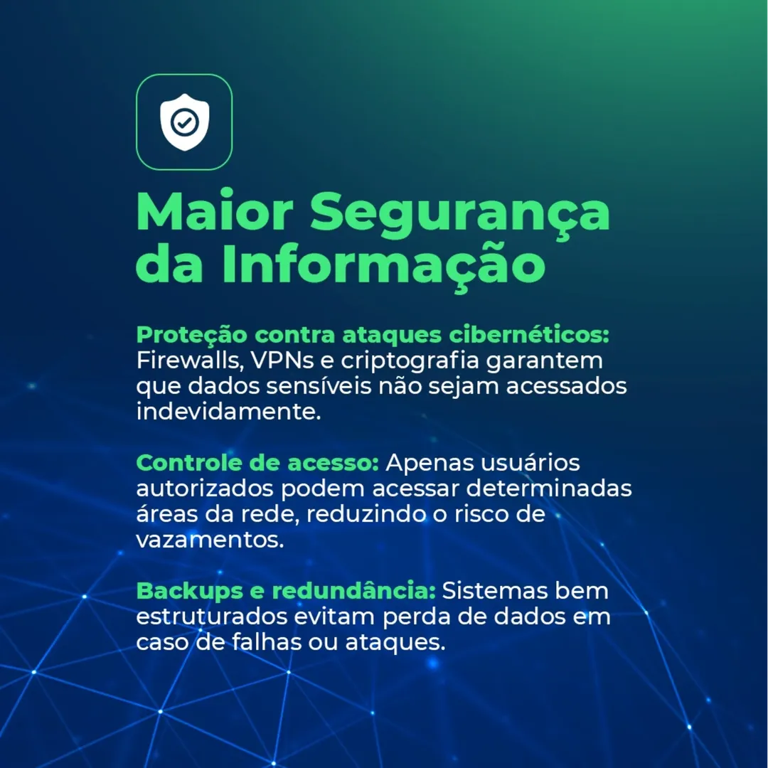 Vantagens de uma rede bem estruturada para empresas