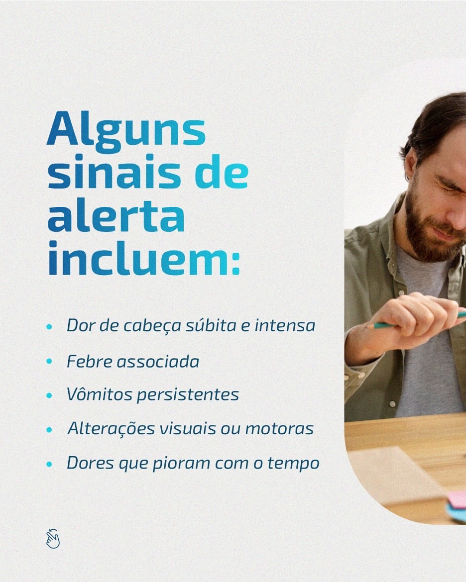 Cefaléias secundarias: quando a dor de cabeça é um alerta para outras situações mais sérias.