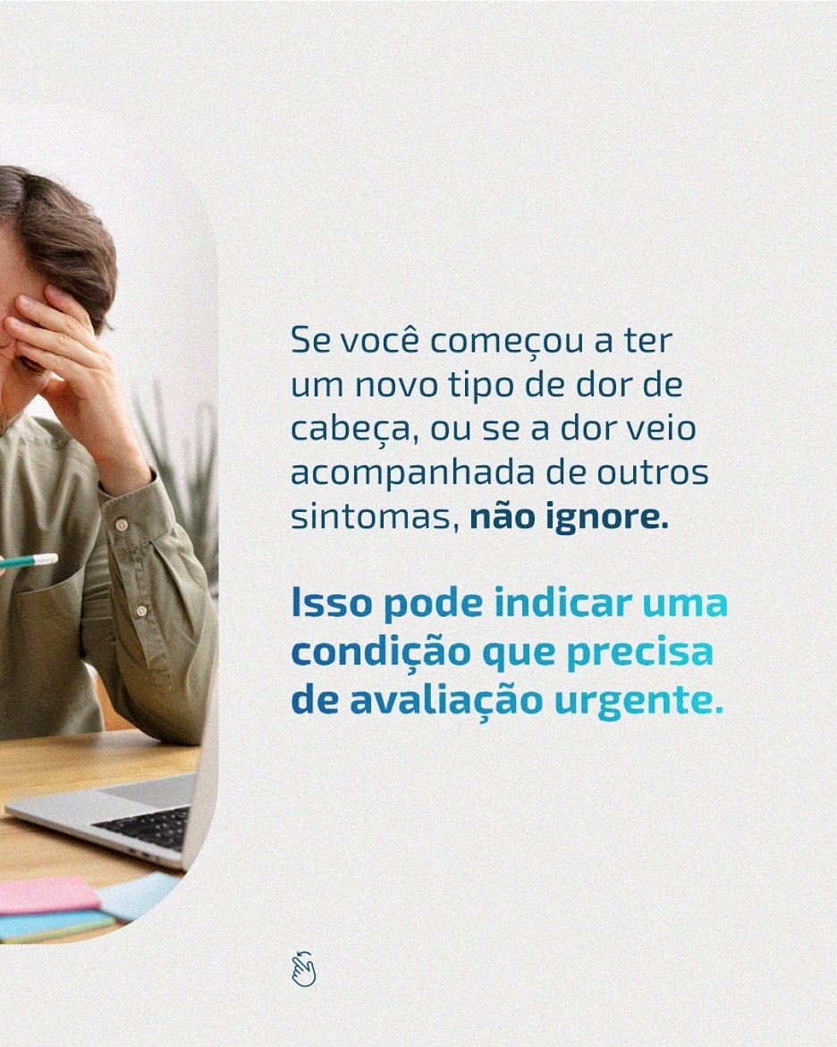 Cefaléias secundarias: quando a dor de cabeça é um alerta para outras situações mais sérias.