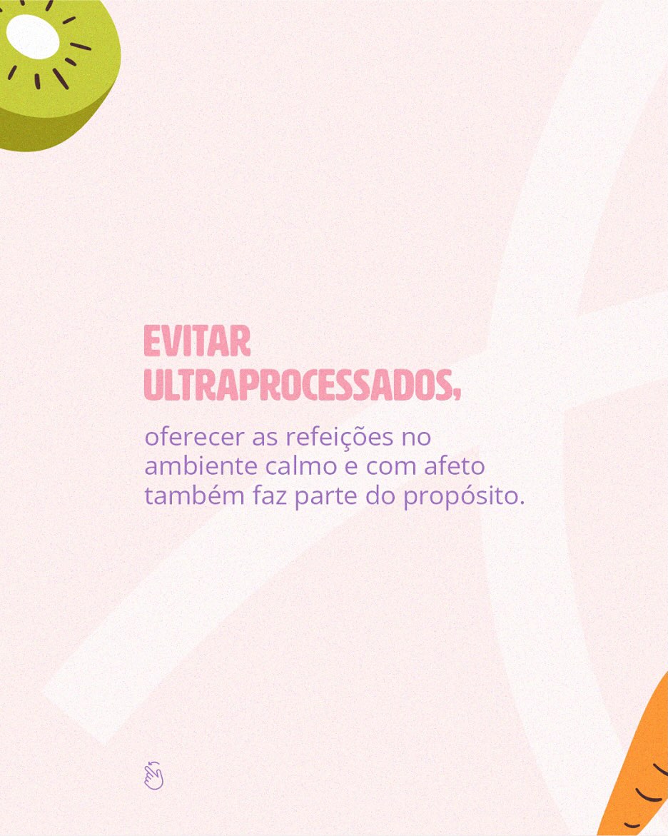 Intrudução alimentar com propósito: por que os primeiros sabores importam tantro?