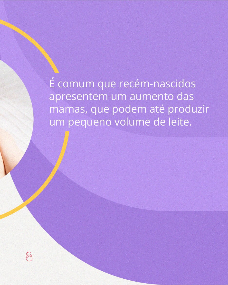 Mama aumentadas em bebês. O que isso significa?