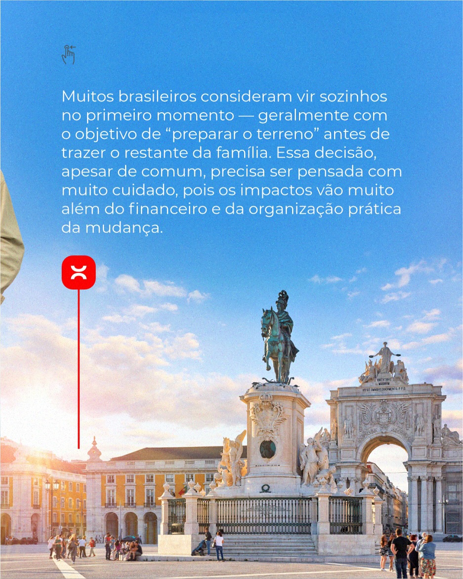 Portugual viver sem sua família.