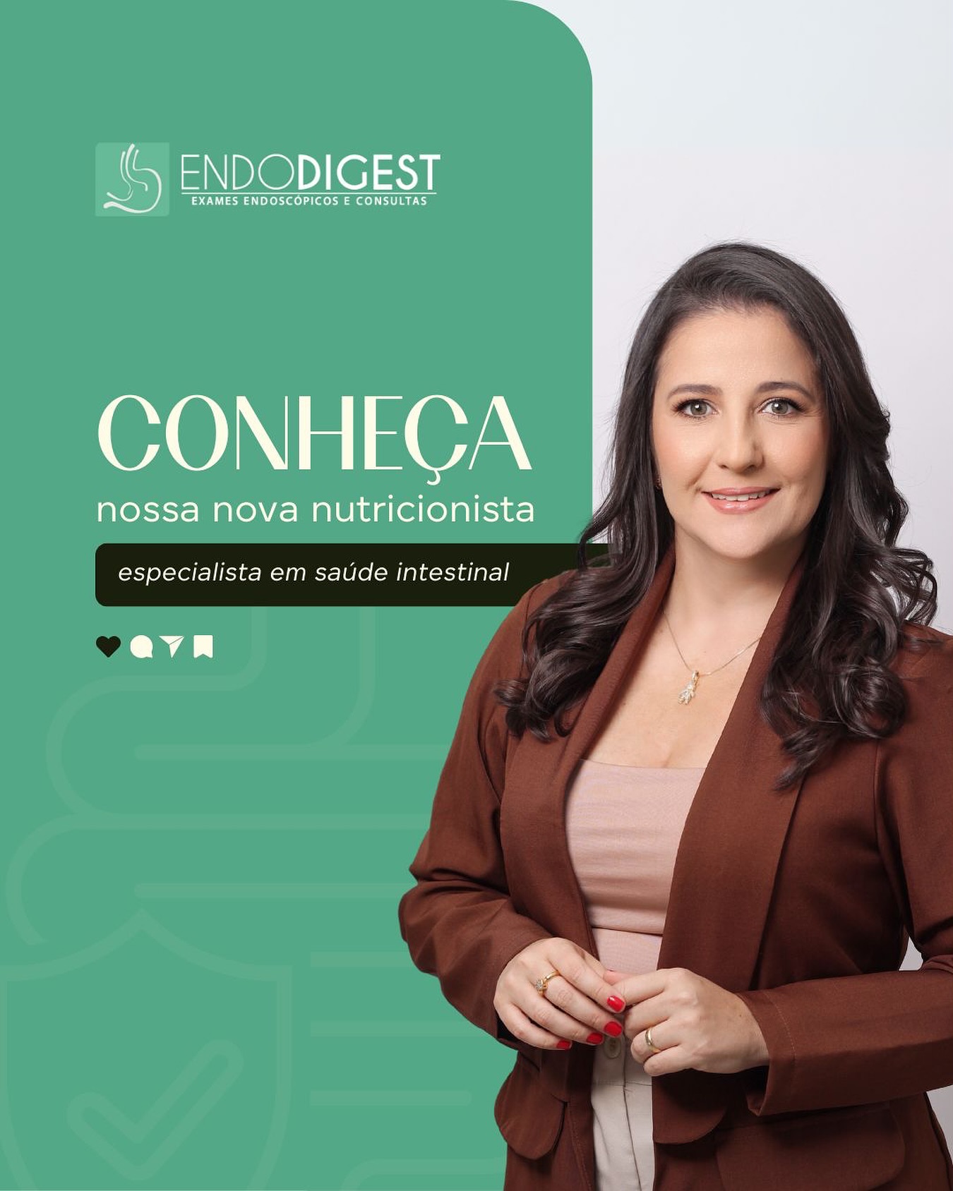 Conheça nossa nova nutricionista