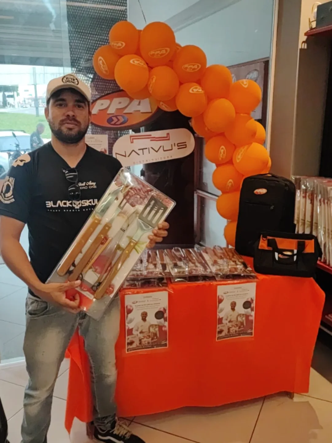 Vem garanti seu kit churrasco