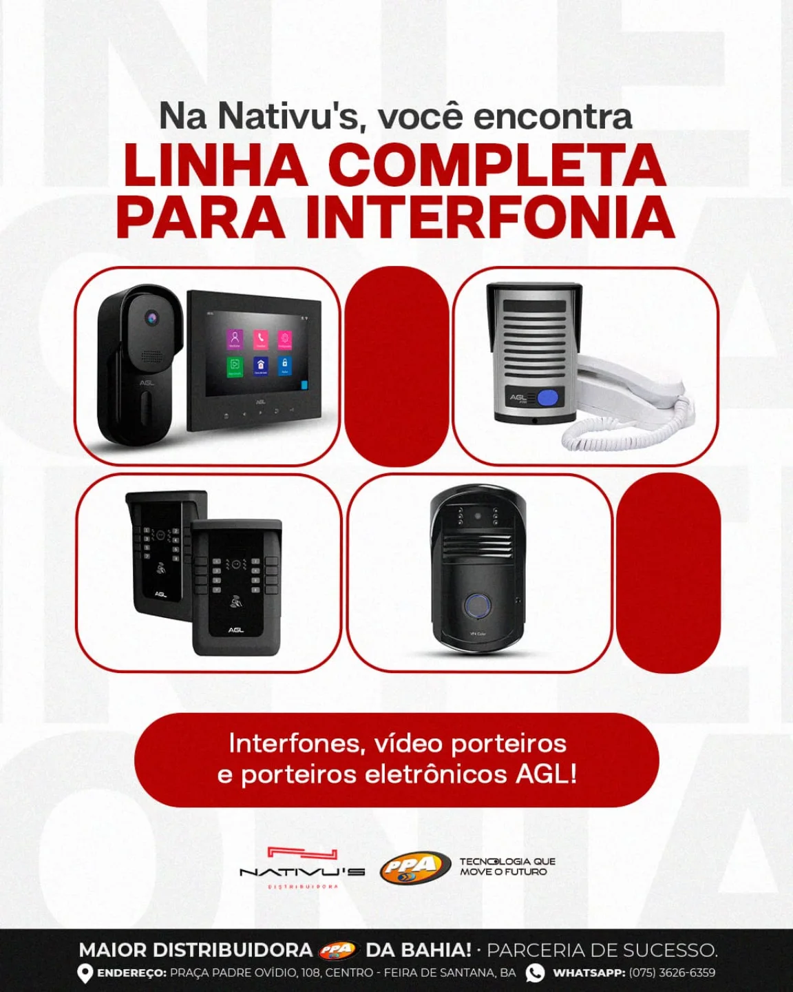 Seu projeto merece o melhor. Seu cliente merece a Nativu's!