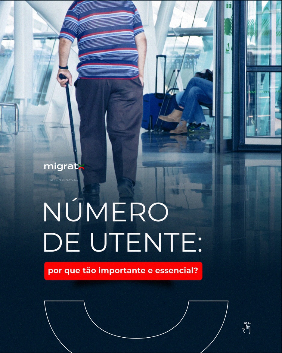 Assim que chergr em Portugual  faça  esse documento ele é necessário!