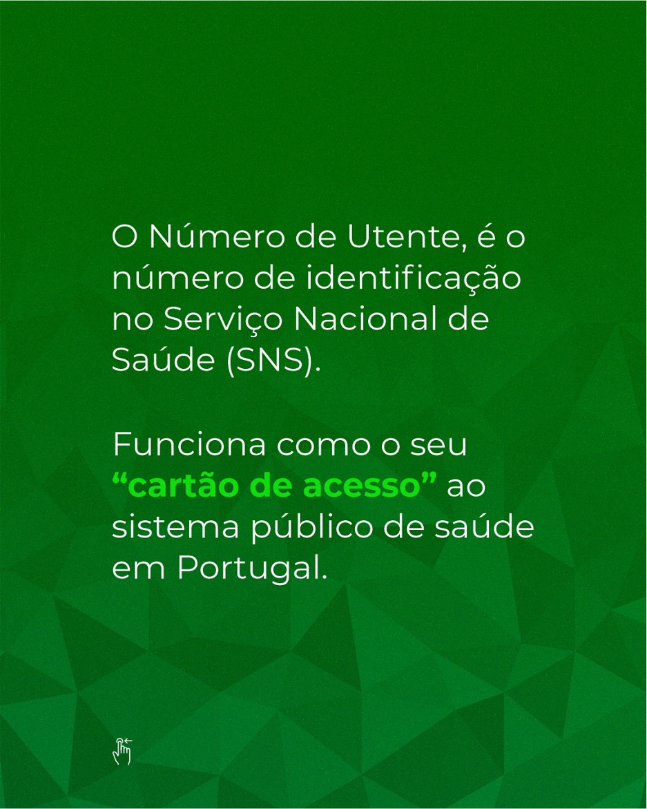 Assim que chergr em Portugual  faça  esse documento ele é necessário!