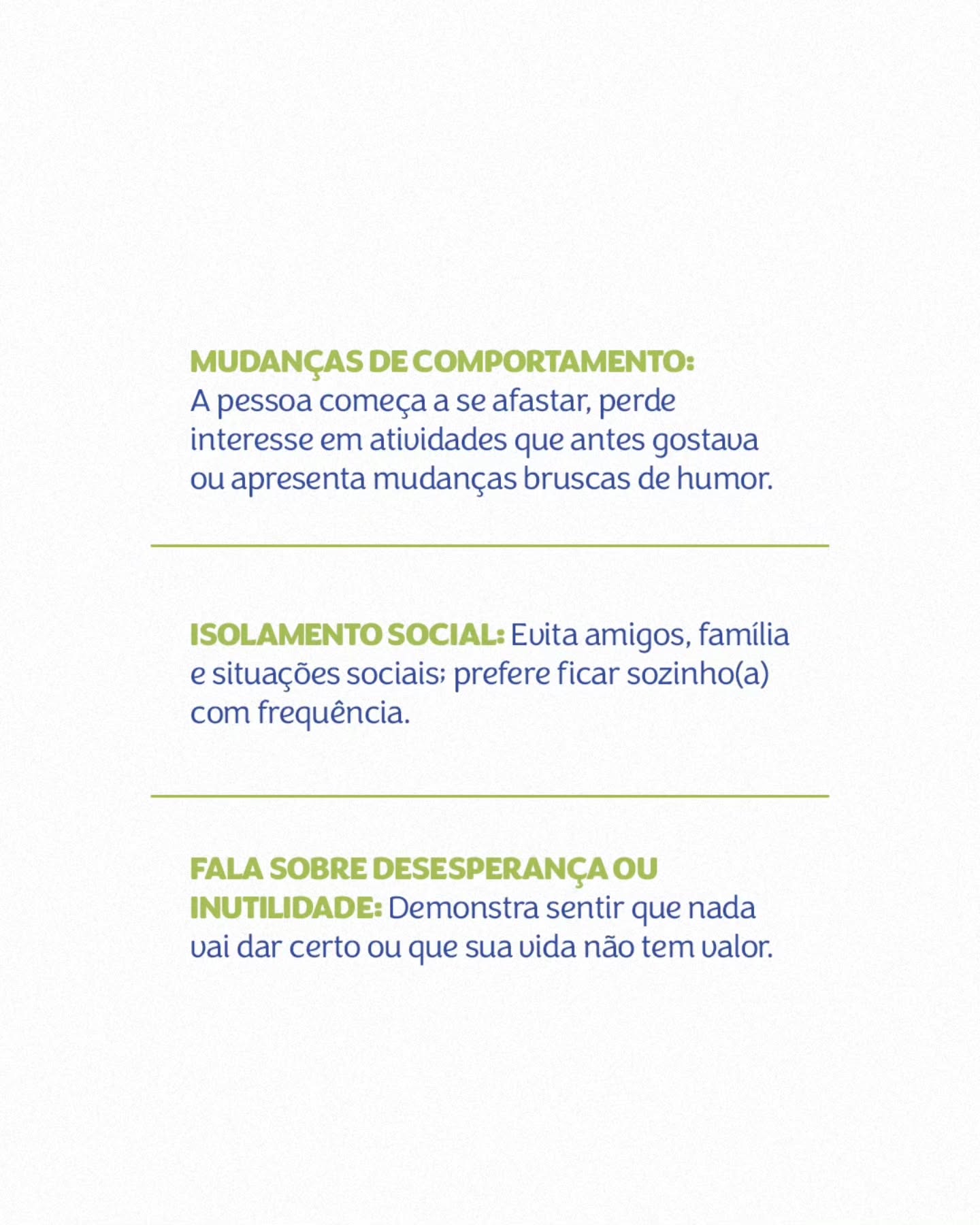 Neste Setembro Amarelo, seja luz na vida de alguém. Você pode fazer a diferença!