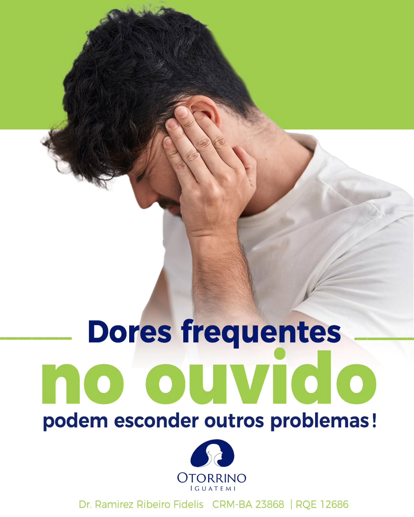 Você sente dores frequentes no ouvido e acha que é “só uma dorzinha passageira”?
