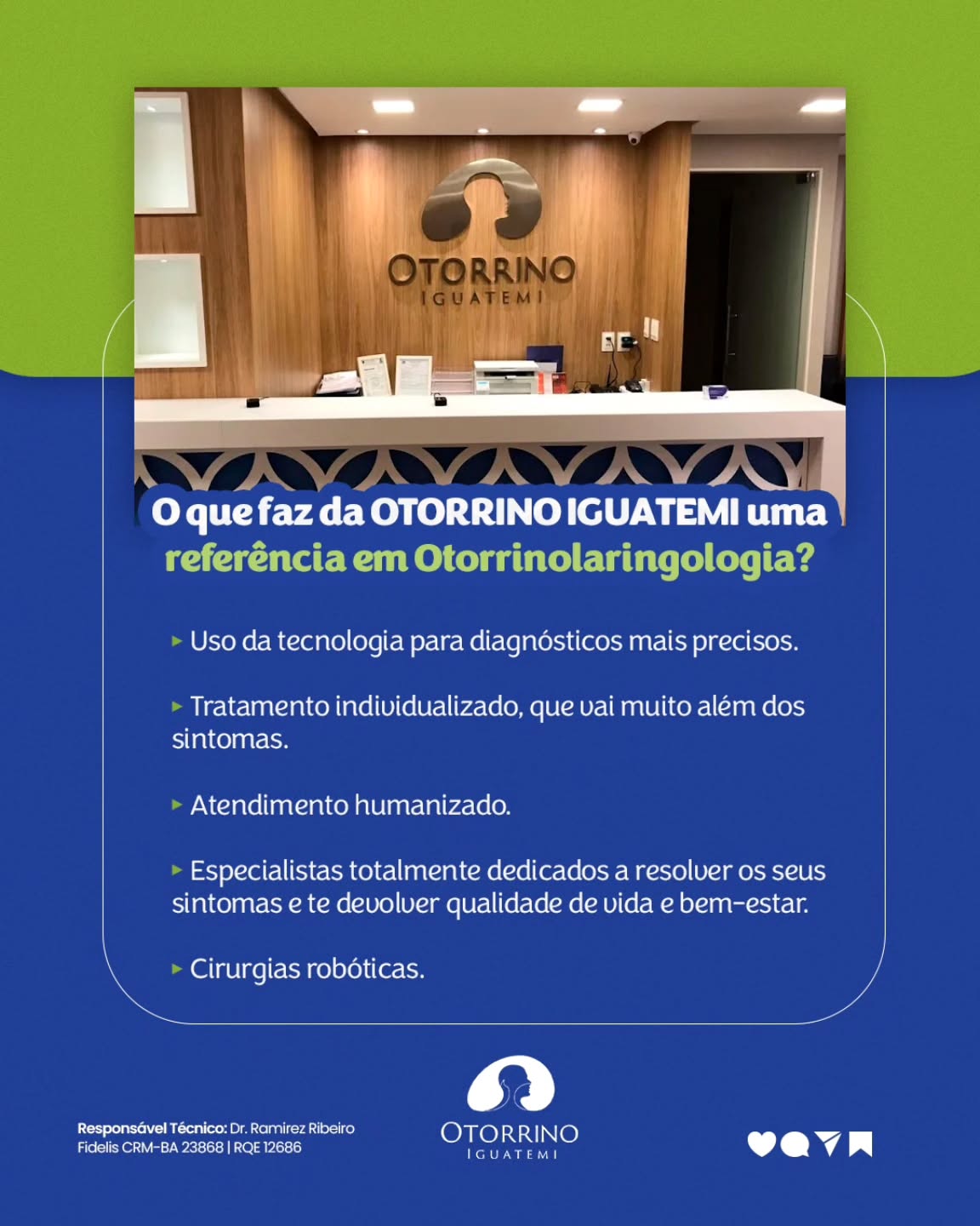 Na Otorrino Iguatemi, o atendimento é feito com escuta, acolhimento e respeito.