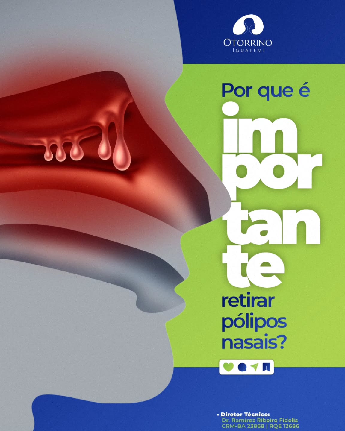 Se você sente que tem algo errado com o seu nariz, não ignore os sinais.