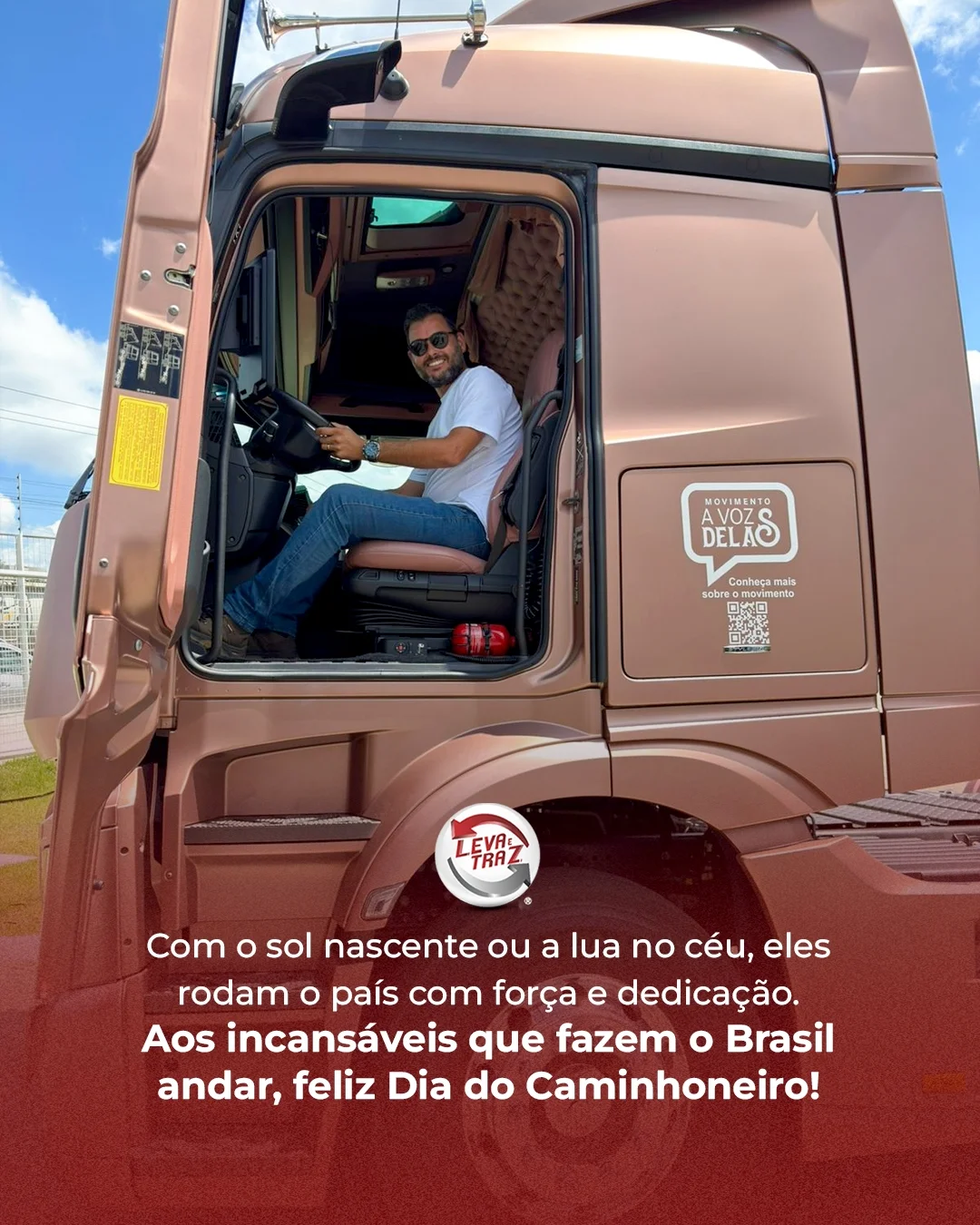 Feliz dia do caminhoneiro!