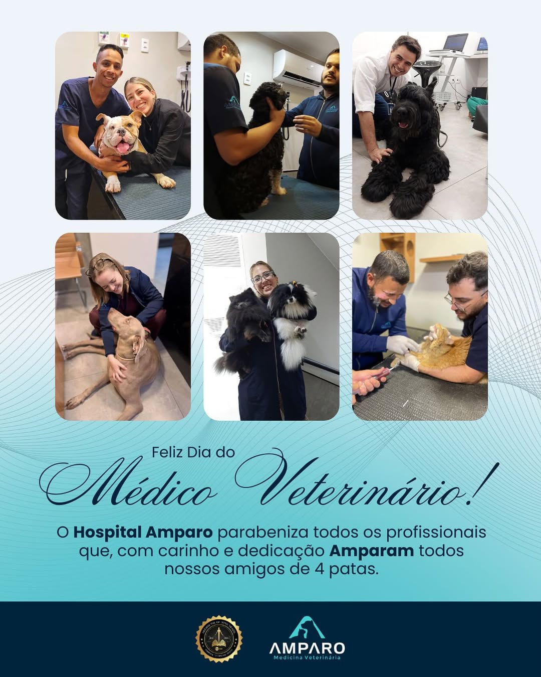 Feliz Dia do Médico Veterinário