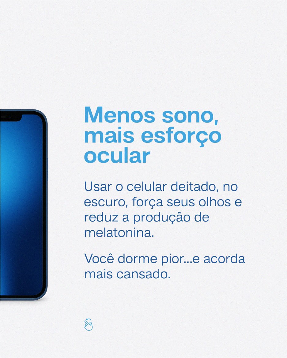 Lu do celular a noite. Como afeta seus olhos sem você perceber?