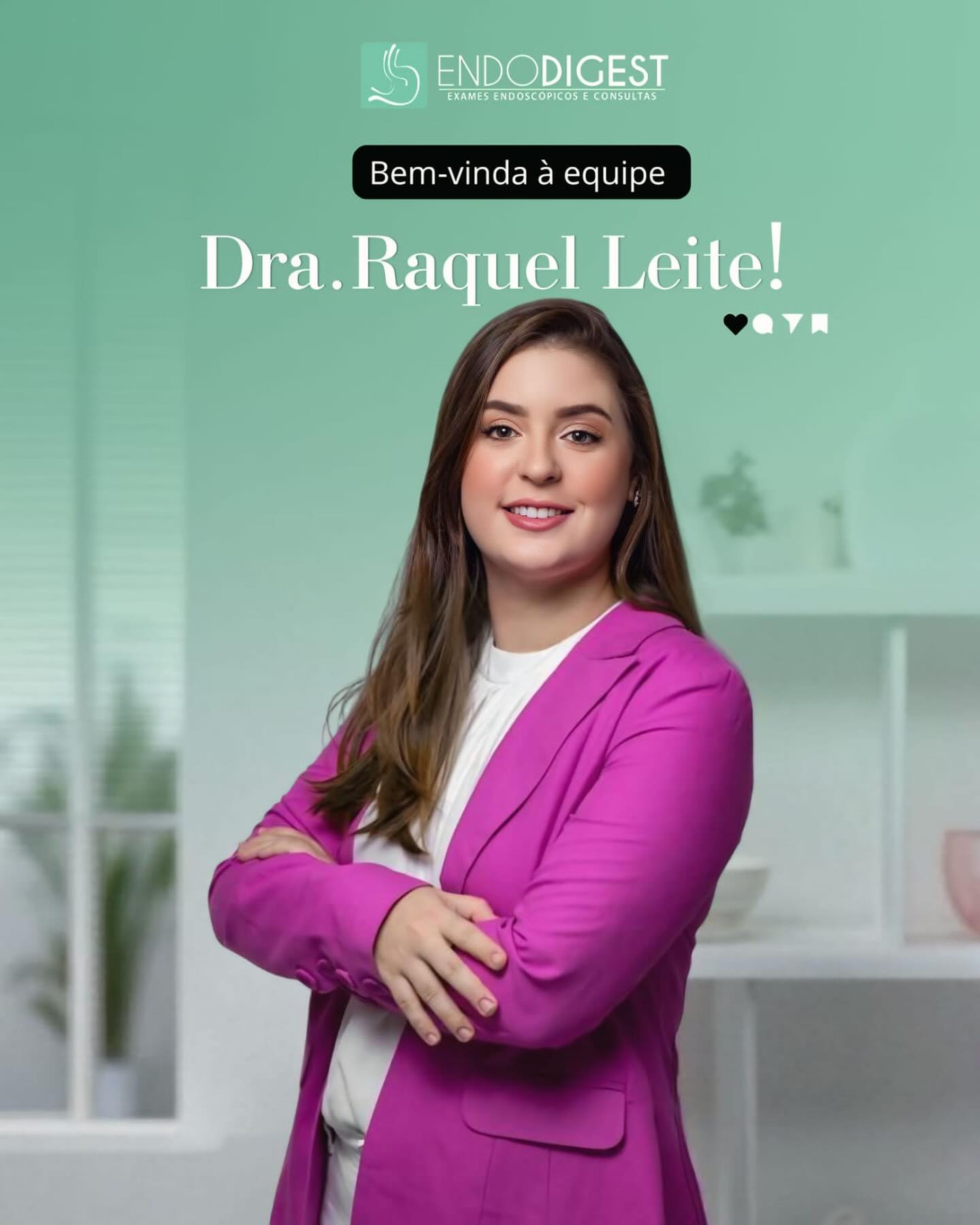 Seja muito bem-vinda, Raquel! Estamos felizes em contar com toda a sua experiência e dedicação.