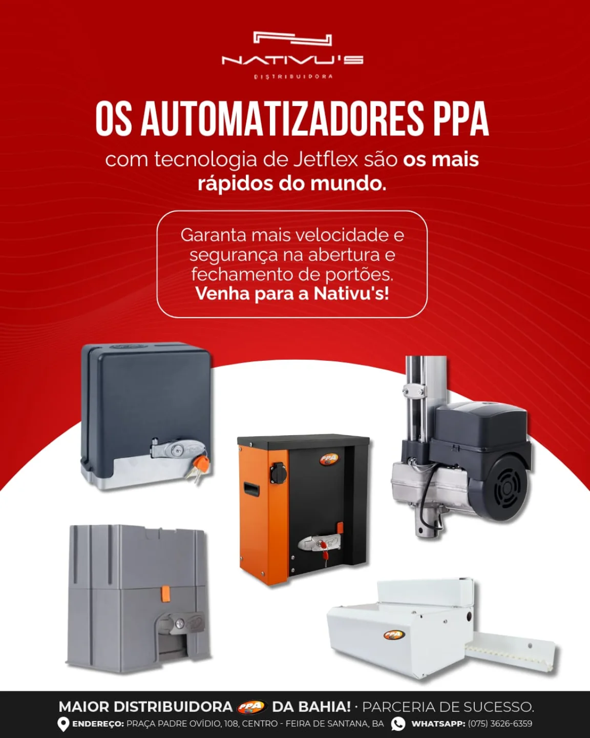 Venha para a Nativu’s e descubra como os Automatizadores PPA podem transformar cada instalação em um verdadeiro diferencial.