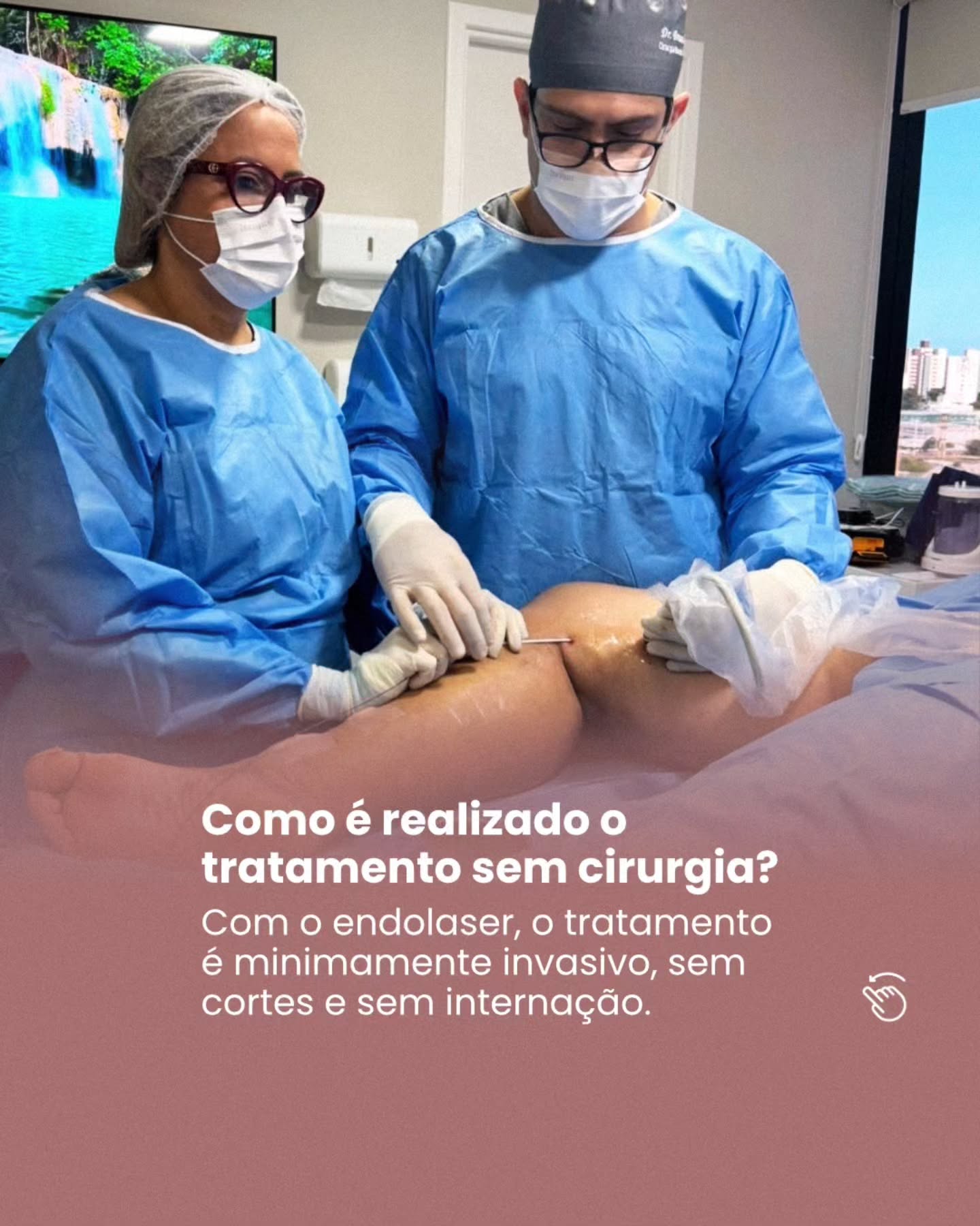 Você sonha em tratar sua veia safena sem cirurgia?