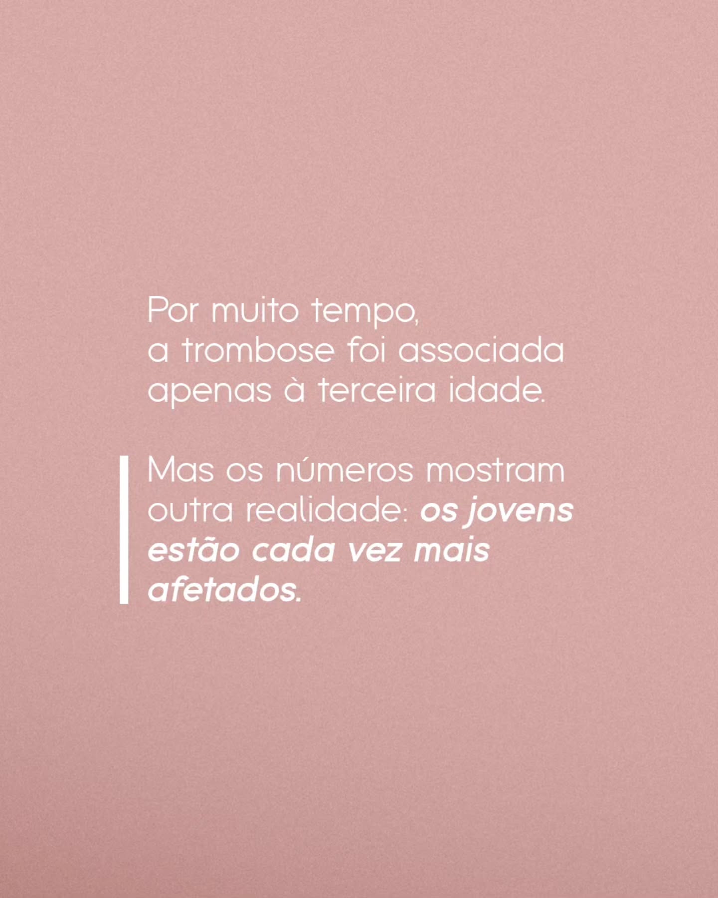 Trombose em jovens