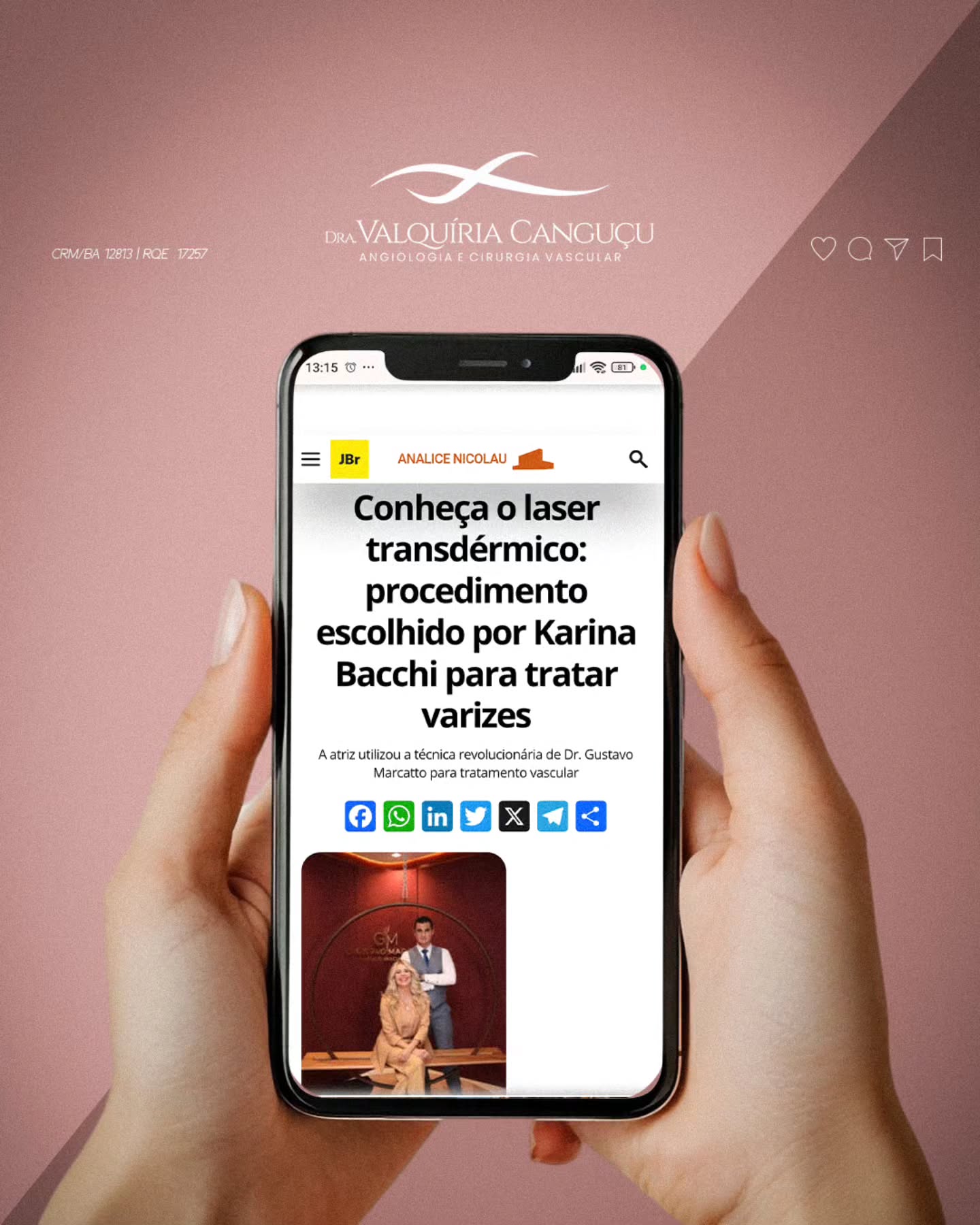 Agende sua consulta comigo e cuide da saúde das suas pernas!