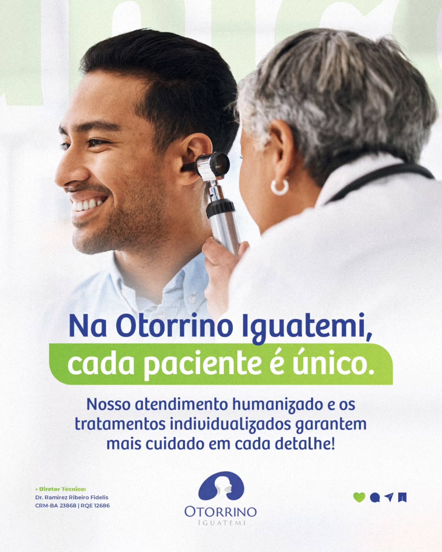 Venha viver essa experiência na Otorrino Iguatemi. Porque cuidar de você é a nossa prioridade