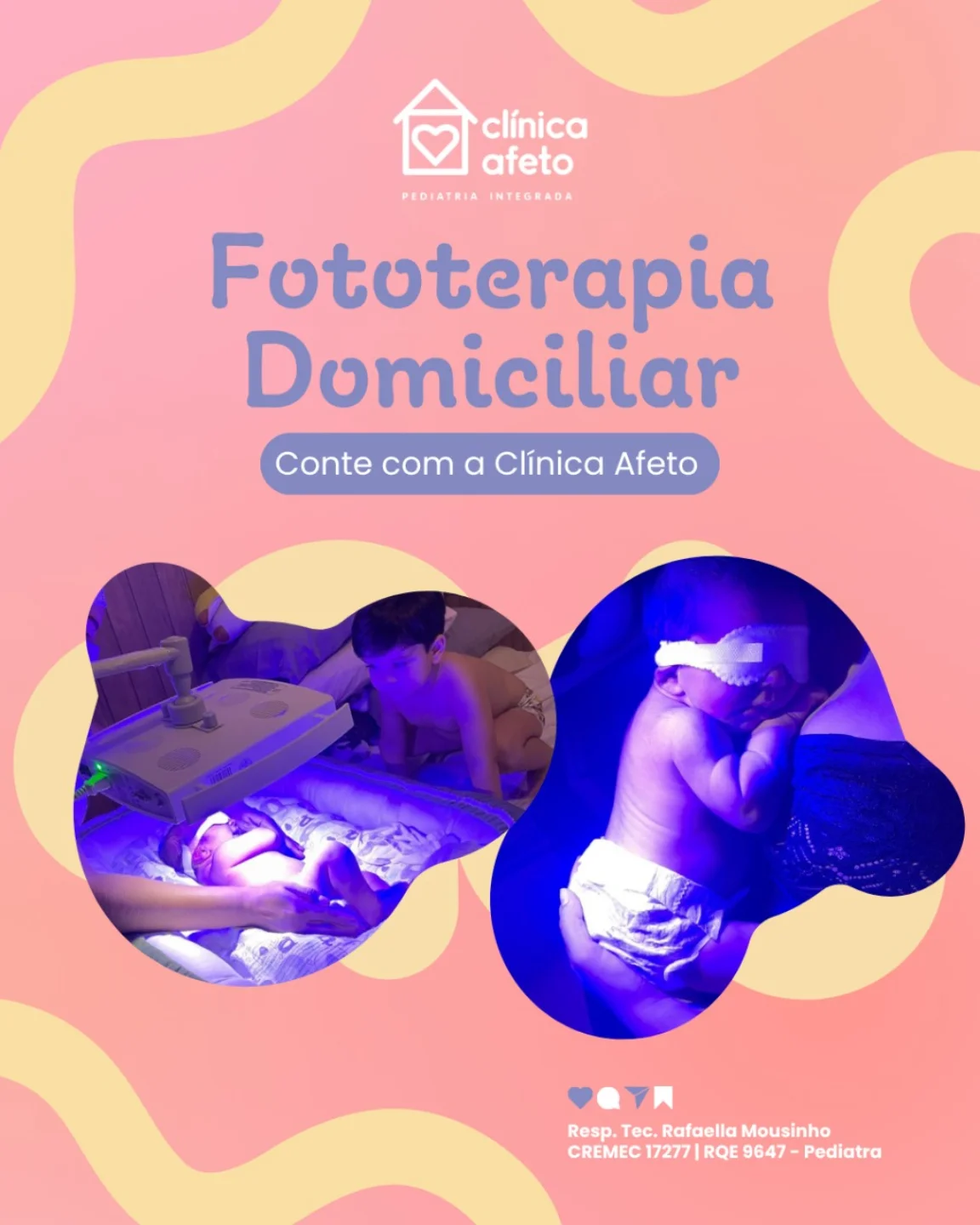 Um cuidado tecnológico, humano e cheio de afeto, do jeitinho que seu bebê merece.