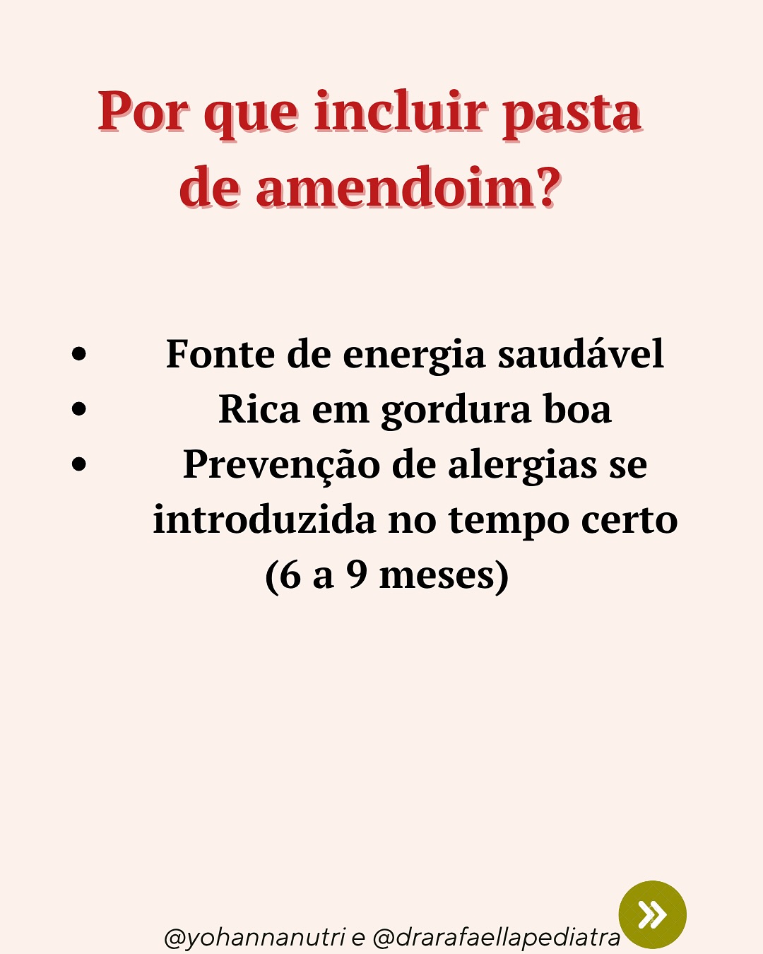 Pasta de amendoim na introdução alimentar?