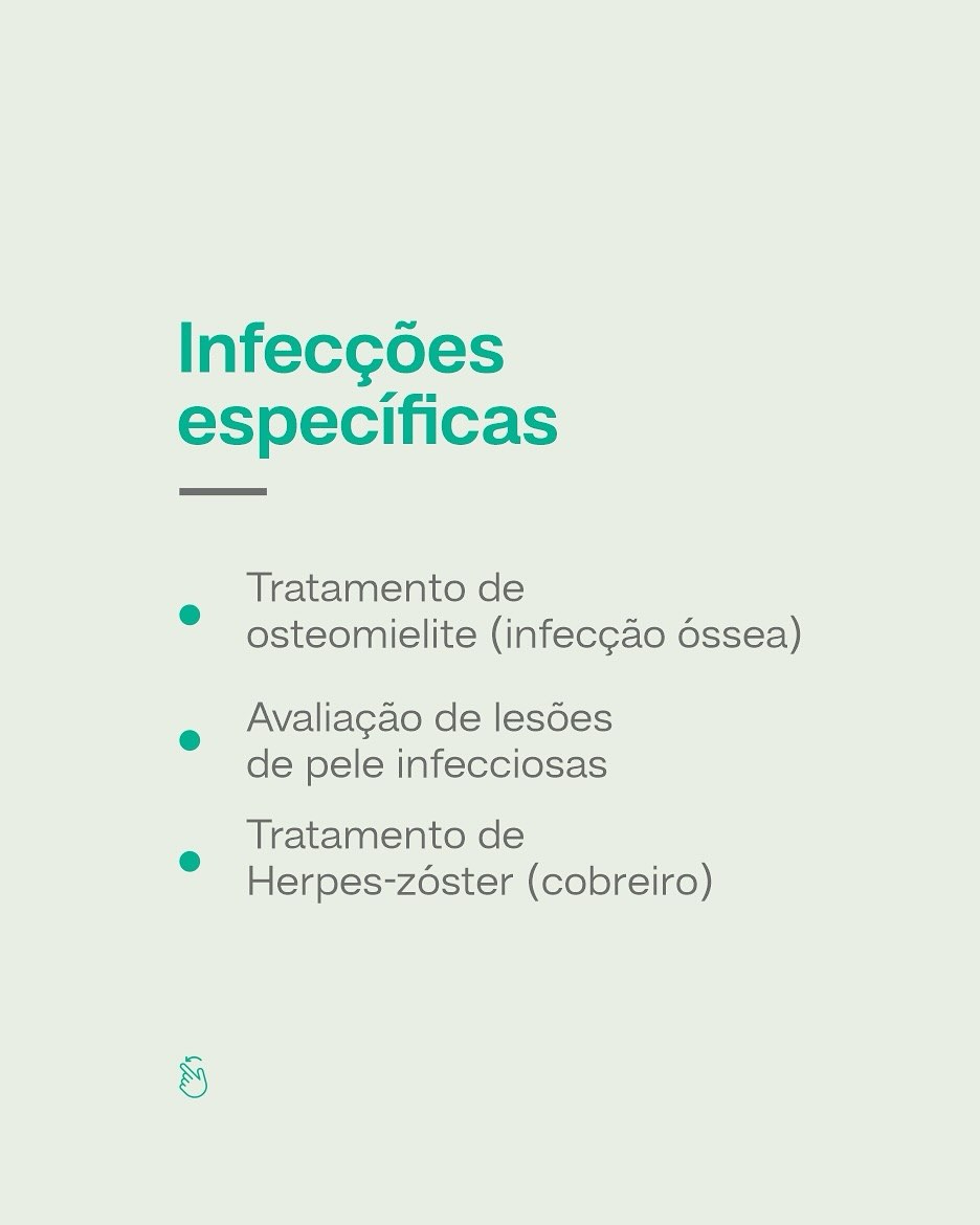 Agende sua avaliação com a nossa infectologista para um cuidado completo.