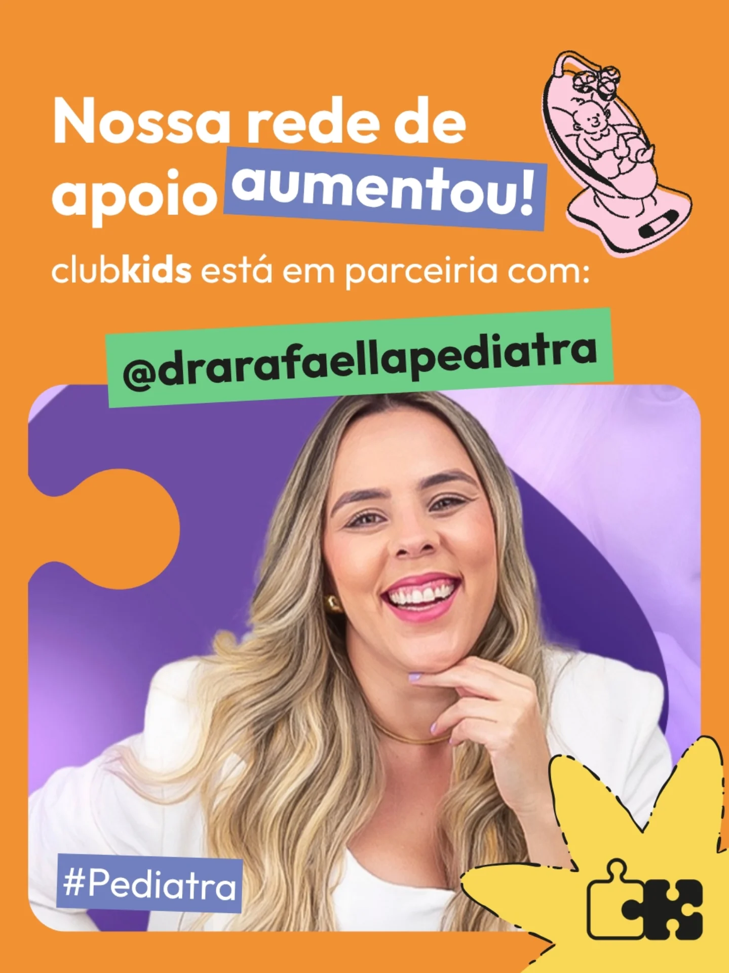 Parceria que é puro cuidado e diversão!