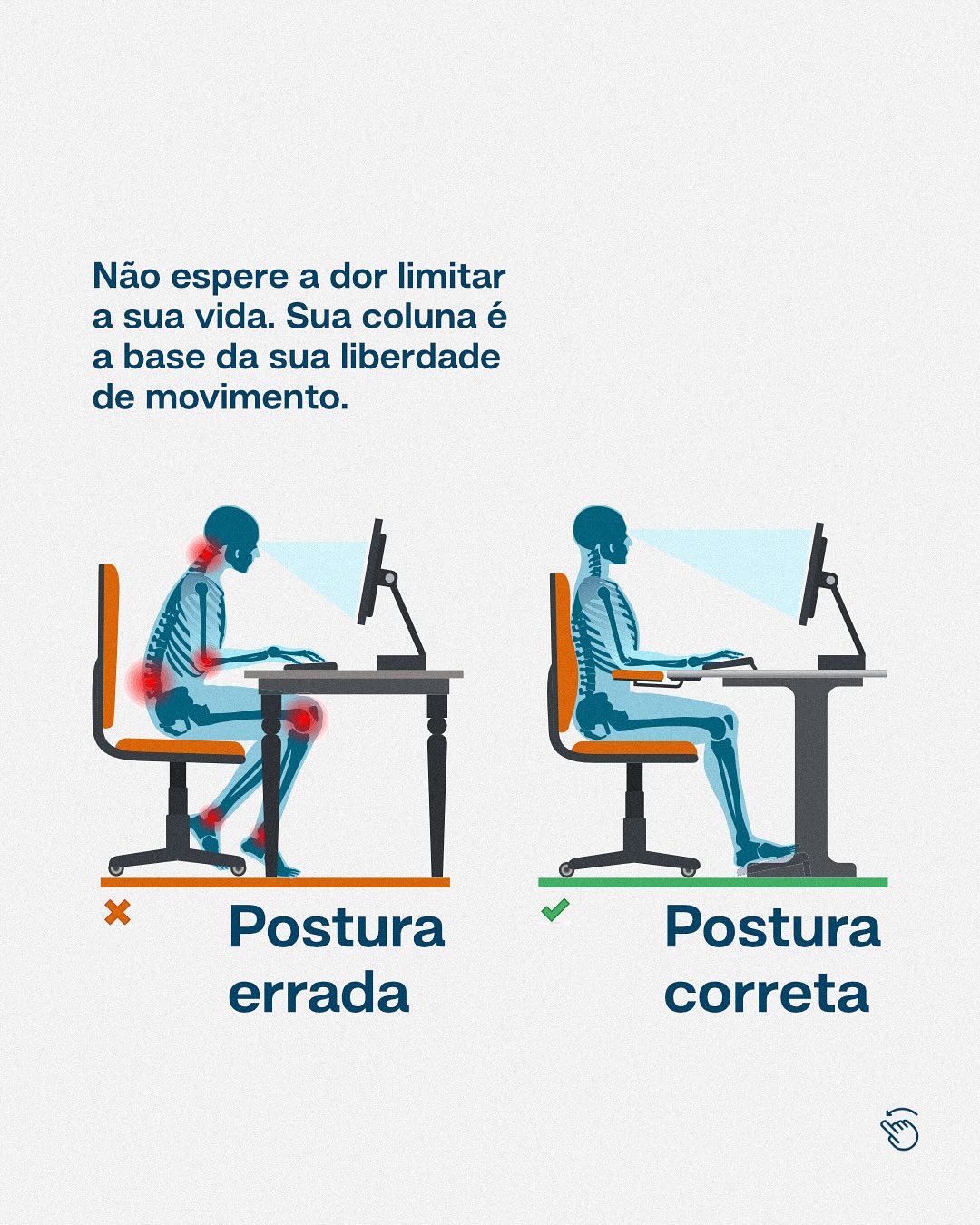 O conforto pode esconder um inimigo da sua coluna